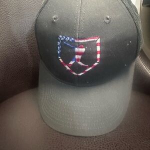 Trucker baseball Batter Shield USA Flag Mesh Snapback Adult